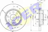 Диск гальмівний (передній) Audi A3/Seat Leon/Skoda Octavia/VW Caddy/Golf 04- (280x22)(з покр.)(вент.) ICER 78BD5614-2 (фото 1)