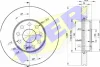 Диск гальмівний (передній) Audi A3/Skoda Octavia/VW Caddy/Golf/Touran 03- (288x25)(з покр.)(вентил.) ICER 78BD5615-2 (фото 1)