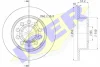 Диск гальмівний (задній) Audi A3/Seat Leon/Skoda Octavia/VW Golf 04- (253x10) (з покриттям) (повний) ICER 78BD5640-2 (фото 1)