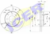 Диск гальмівний (передній) Renault Kangoo 1.2i/1.4i/1.9D 97-00 (238x20) (з покр.) (вентил.) ICER 78BD6572-2 (фото 1)