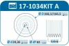 Шків колінвалу + шків генератора BMW 1/3/5/X3 2.0D 02- (4PK+6PK) 17-1034KIT A IJS GROUP 17-1034KIT-A (фото 2)