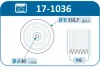 Шків колінвалу Citroen Berlingo/Fiat Scudo/Peugeot Expert/Partner 1.9D/2.0HDi (6PK) IJS GROUP 17-1036 (фото 2)