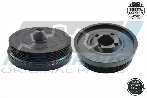 Шків колінвалу Ford Connect 1.8TDCI 90PS 02-13 (6PK) IJS GROUP 17-1043 (фото 1)