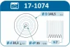 Шків колінвалу Renault Trafic/Opel Vivaro 2.5DCI 00- (7PK) IJS GROUP 17-1074 (фото 2)
