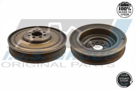 Шків колінвалу Audi A4/A6/A8/VW Passat 91-08 (5PK) IJS GROUP 17-1091