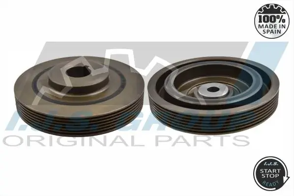 Шків колінвалу Citroen Berlingo/Jumpy/Peugeot Expert 1.9D 98- (6PK) (d=156) IJS GROUP 17-1099 (фото 1)
