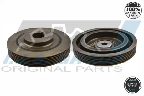 Шків колінвалу Citroen Berlingo/Jumpy/Peugeot Expert 1.9D 98- (6PK) (d=156) IJS GROUP 17-1099