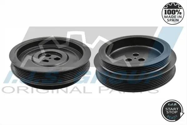 Шків колінвалу Fiat Ducato/Ford Transit/Citroen Jumper/Peugeot Boxer 2.2 D/HDI/TDCI 06- IJS GROUP 17-1115 (фото 1)