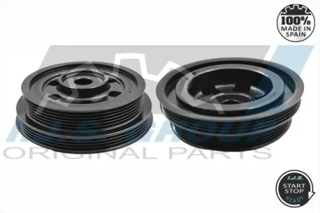 Шків колінвалу Citroen Jumper/Fiat Ducato/Peugeot Boxer 2.0-3.0 HDI 01- (4PK/6PK) IJS GROUP 17-1126