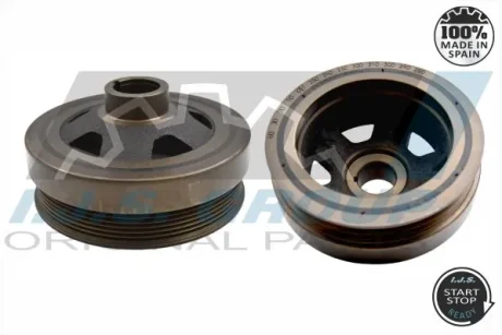 Шків колінвалу MB C-class (W202)/E-class 2.0-5.0 (W210/W211) 97-07 (6PK) IJS GROUP 17-1127
