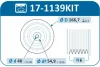 Шків колінвалу + шків генератора BMW X3 (F25)/X5 (F15/F85)/X6 (F16/F86) 13-19 N57 D30A IJS GROUP 17-1139KIT (фото 2)