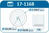 Шків колінвалу MB GL-class (X164)/M-class (W164)/R-class (W251/V251)/S-class (W221) 3.0D 05-12 IJS GROUP 17-1168 (фото 2)