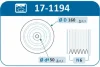 Шків колінвалу Ford Transit 2.0DI/2.0TDCI 00- IJS GROUP 17-1194 (фото 2)