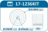 Шків колінвалу + шків генератора Mini (R56/R55/R60/R61) 1.6-2.0d (N47) 10-16/Toyota Rav 4 2.0 D 15-18 (5PK) (к-кт) IJS GROUP 17-1236KIT (фото 2)