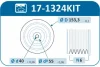 Шків колінчастого валу + шків генератора BMW 3 (F30/F80)/5 (F10)/X3 (F25)/X4 (F26) 13-18 B47/N47 IJS GROUP 17-1324KIT (фото 2)