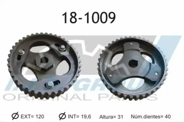 Шестерня ПНВТ Renault Kangoo 1.9 dCi 00-/Trafic 1.9D 97-06 IJS GROUP 18-1009 (фото 1)