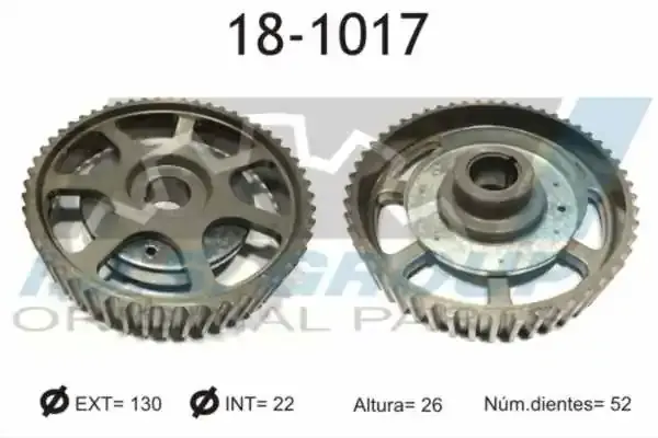 Шестерня розподільного валу VW Passat 1.6i 96-05 IJS GROUP 18-1017 (фото 1)