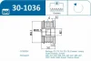 Шків генератора Citroen Jumpy/Peugeot Boxer/Partner 1.6/2.0HDI 98- (6PK) IJS GROUP 30-1036 (фото 2)