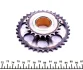 Комплект ланцюга ГРМ Nissan Micra 1.0-1.4i 92-03 (ланцюг, натяжник, шестерня) IJS GROUP 40-1006FK (фото 16)