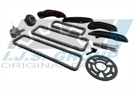 Комплект ланцюга ГРМ BMW 3 (F30)/4 (F32,E82)/5 (F10) 07- (ланцюг, натяжник, шестерня) IJS GROUP 40-1027FK