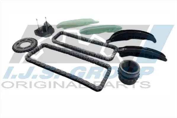 Комплект ланцюга ГРМ BMW X5 (E70)/X6 (E71/E72) 03-14 (ланцюг, башмак, натяжник,шестерня) IJS GROUP 40-1125FK (фото 1)