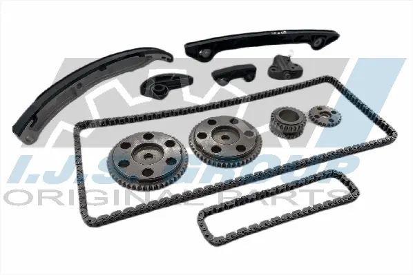 Комплект ланцюга ГРМ Mazda 6 2.3i 02-07 (ланцюг, натяжник, шестерня) IJS GROUP 40-1200FK (фото 1)