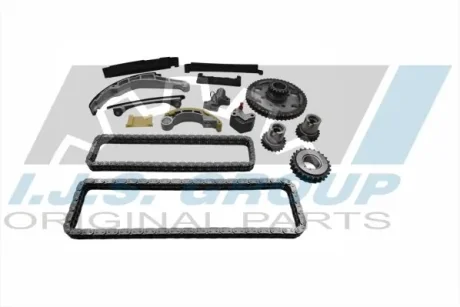 Комплект ланцюга ГРМ Nissan Navara/Murano/Pathfinder 2.5d/dCi 01- IJS GROUP 40-1330FK