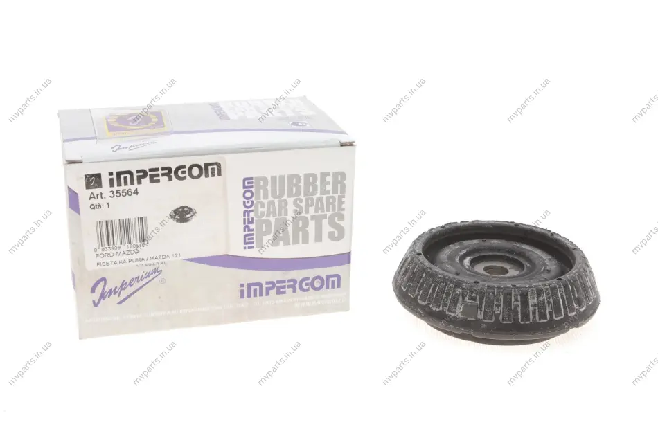 Подушка амортизатора (заднього) Ford Fiesta IV 95-02/Mazda 121 III 96-03 IMPERGOM 35564 (фото 1)
