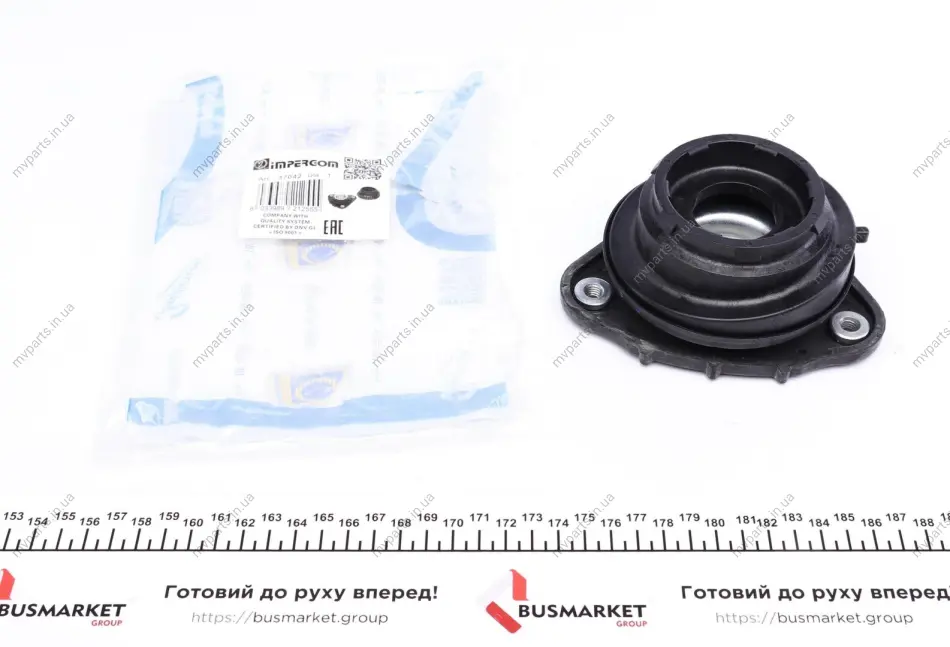 Подушка амортизатора (переднього) + підшипник Ford Kuga 09-/Mazda 3 03- IMPERGOM 37042 (фото 1)