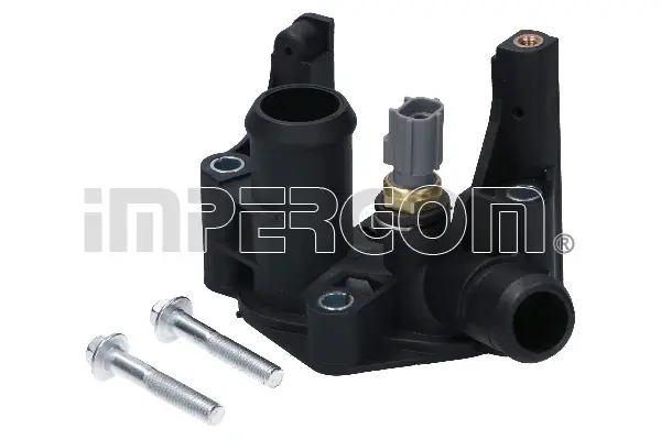 Корпус термостата Ford Fiesta/Focus II/III/Mondeo 1.2-1.6Ti 99- (+ датчик) IMPERGOM 90009 (фото 1)