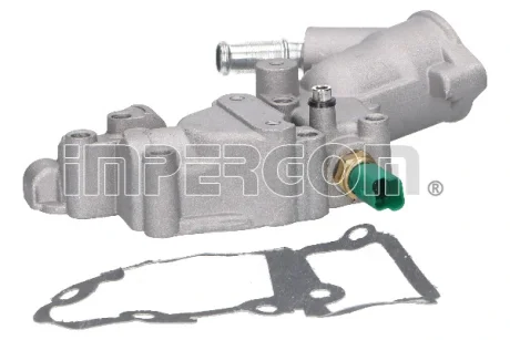 Корпус термостата Citroen Berlingo/Peugeot Partner 1.1-1.6i 96- (+датчик) 90029/AL IMPERGOM 90029-AL