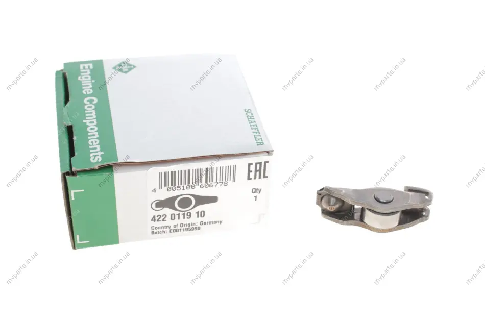 Коромисло клапана VW Touareg/Golf/Audi Q7/A6/A8 1.8-3.0TSFI 07- 422 0119 10 INA 422-0119-10 (фото 1)