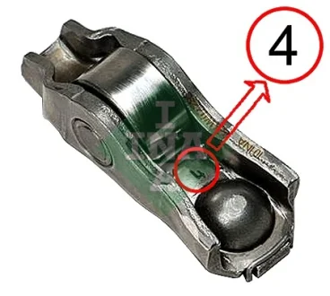 Коромисло клапана BMW 3 (E90/F30/F80)/5 (E60/F10), N13/N20/N52/N55/S55 (для впуск. клап.) 422 0224 10 INA 422-0224-10
