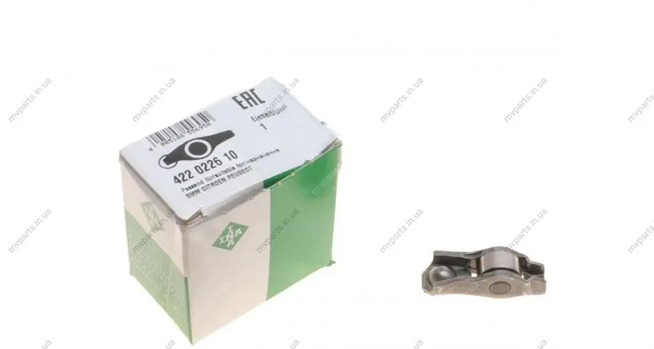 Коромисло клапана BMW 3 (E90/F30/F80)/5 (E60/F10), N13/N20/N52/N55/S55 (для випуск. клап.) 422 0226 10 INA 422-0226-10 (фото 1)