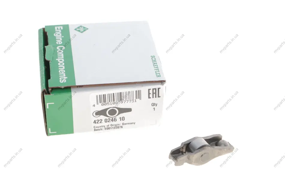 Коромисло клапана BMW 3 (E90/F30/F80)/5 (F10) 08-18, N47/N57/B47 422 0246 10 INA 422-0246-10 (фото 1)
