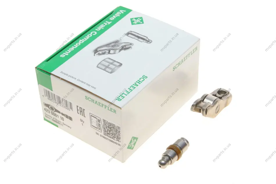 Коромисло клапана + гідрокомпенсатор Land Rover Freelander/Range Rover 2.0 Td/3.0D 00-12 423 0001 10 INA 423-0001-10 (фото 1)