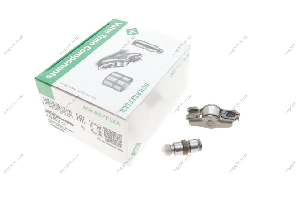 Коромисло клапана + гідрокомпенсатор VW Caddy 1.4 16V 00-10 423 0012 10 INA 423-0012-10 (фото 1)