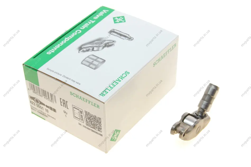 Коромисло клапана + гідрокомпенсатор Land Rover Discovery/Range Rover 2.7/3.0D 04- 423 0051 10 INA 423-0051-10 (фото 1)