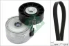 Комплект ременя генератора Citroen Jumpy/Fiat Scudo/Peugeot Expert 2.0HDi 04- (6PK1218) 529 0105 10 INA 529-0105-10 (фото 1)