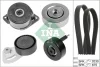 Комплект ременя генератора Land Rover Freelander 2.0 Td4 4x4 00-06 (5PK875/5PK2030) 529 0253 10 INA 529-0253-10