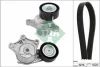 Комплект ременя генератора Citroen C3/C4/Peugeot 2008/208 1.4/1.6D 09- (6PK1020) 529 0323 10 INA 529-0323-10
