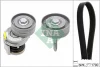 Комплект ременя генератора VW Golf V/VI/Passat 1.4TSI 06-16 (6PK 1700) 529 0341 10 INA 529-0341-10
