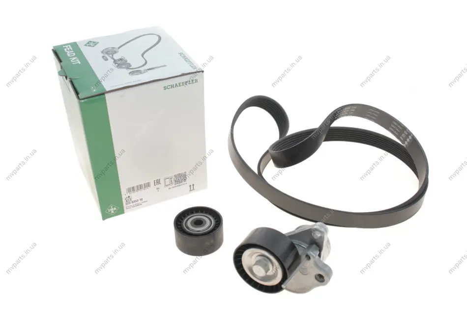 Комплект ременя генератора Renault Trafic 2.0DCI 06- (7PK1685) 529 0353 10 INA 529-0353-10 (фото 1)