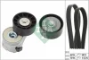 Комплект ременя генератора Iveco Daily 2.3 JTD 02-, (4EPK903 + 7PK1325) 529 0386 10 INA 529-0386-10 (фото 2)