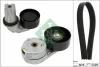 Комплект ременя генератора Land Rover Range Rover Sport 05-13/Discovery 2.7D 04- (8PK2093) 529 0445 10 INA 529-0445-10
