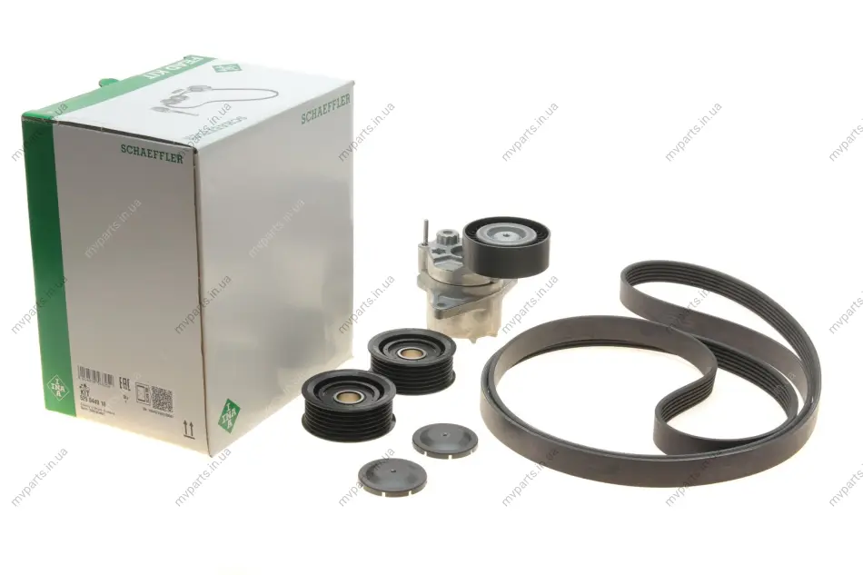 Комплект ременя генератора MB Sprinter/Vito 2.2-2.7 CDI 00-06 (6PK2270) 529 0449 10 INA 529-0449-10 (фото 1)