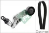 Комплект ременя генератора Toyota Corolla 1.4VVT- i/1.6VVT- i, 08/00 - 03/08, (6PK 1693) 529 0473 10 INA 529-0473-10