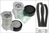 Комплект ременя генератора Ford Focus 2.5 ST 05-12, (5PK890 + 5PK848) 529 0477 10 INA 529-0477-10 (фото 15)
