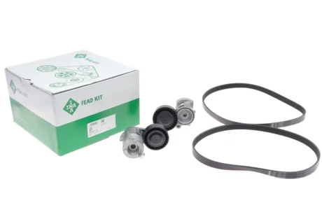 Комплект ременя генератора Ford Focus 2.5 ST 05-12, (5PK890 + 5PK848) 529 0477 10 INA 529-0477-10