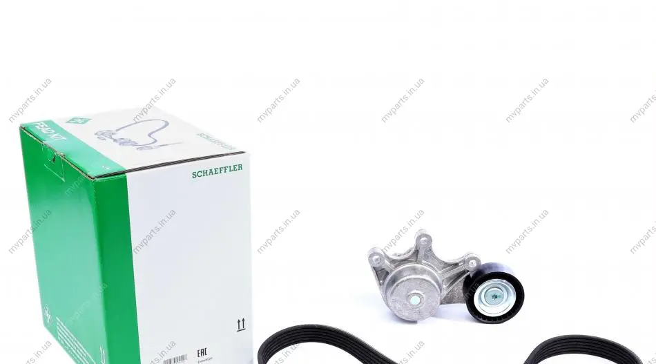 Комплект ременя генератора BMW 5 (F10), 01/09 - 10/16, (6PK 1003), N20/N26 (6PK1003) 529 0483 10 INA 529-0483-10 (фото 1)